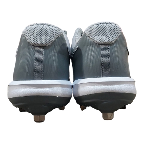 Nike Alpha Huarache 3 Varsity Low Mens Smoke Grey Baseball Cleats Size 13 - Picture 4 of 8